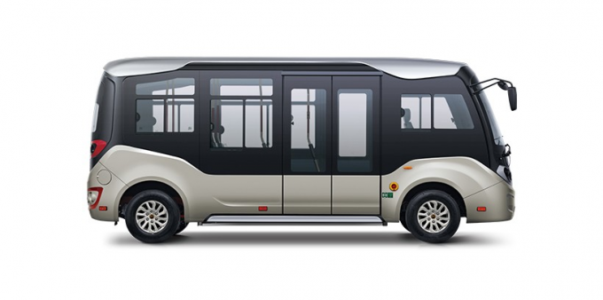 Mini EV City Shuttle Bus 10 - 14 Seater Electric Bus Mileage 265km