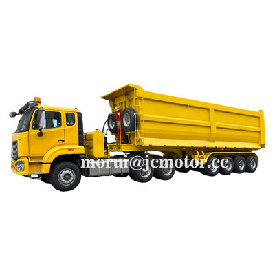 Dongfeng Schwerlast-Muldenkipper 6X4 Sattelzugmaschine 100 Tonnen Kipper-Auflieger Bergbau 50 Cbm