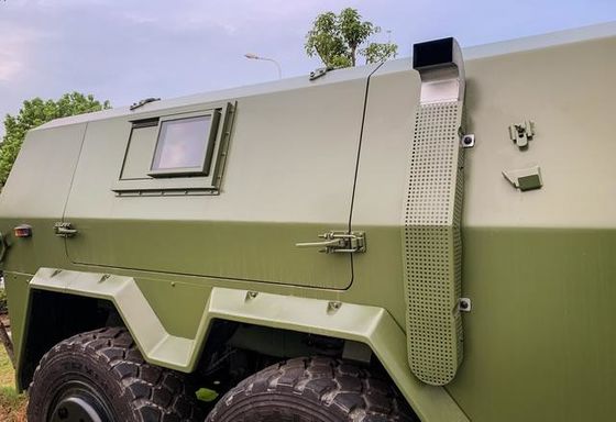 China defiende el equipo militar a prueba de balas del campo de batalla del vehículo 6x6 300hp de Off Road