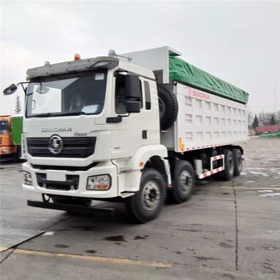 새로운 샤크만 8x4 무거운 덤프트럭 H3000 70 톤 디젤 340 에이치피 덤프차 23 CBM