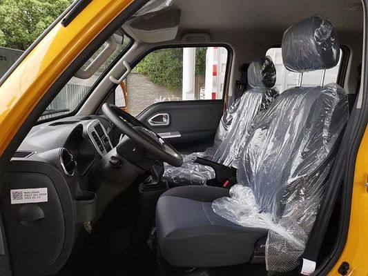 DONGFENG Light Cargo Truck Double Cab صف شاحنة سرير شحن أضواء 90Hp محرك ديزل