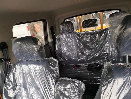 DONGFENG Light Cargo Truck Double Cab صف شاحنة سرير شحن أضواء 90Hp محرك ديزل