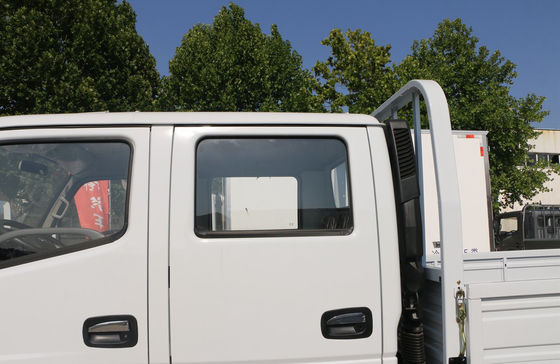 Double Cabin Cargo Light Truck 2 Axles 6 Wheeler Truck Cargo Light 125HP Benzine