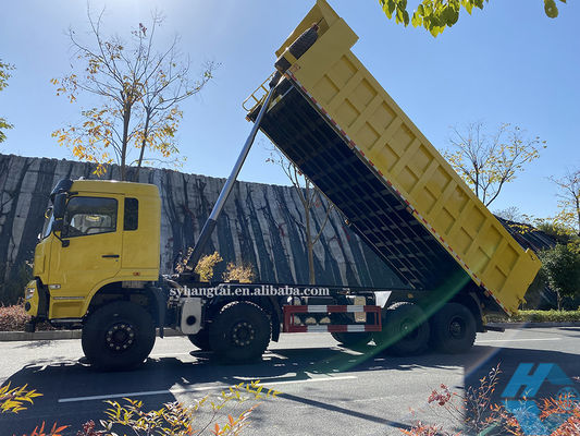 Gewinnender schwerer Kipplaster-Protokollierungstransport 50 Ton Dump Truck 8x4 12 dreht Dieselmotor
