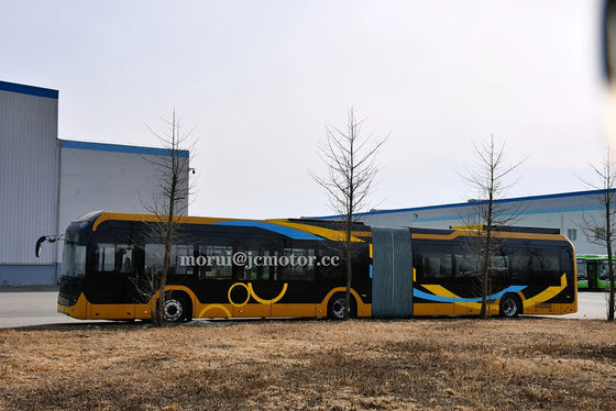 18m articulado BRT FCV Célula de combustível de hidrogênio ônibus público elétrico 155 Passageiro 350km quilometragem