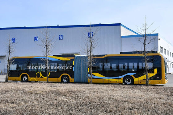 18m articulado BRT FCV Célula de combustível de hidrogênio ônibus público elétrico 155 Passageiro 350km quilometragem