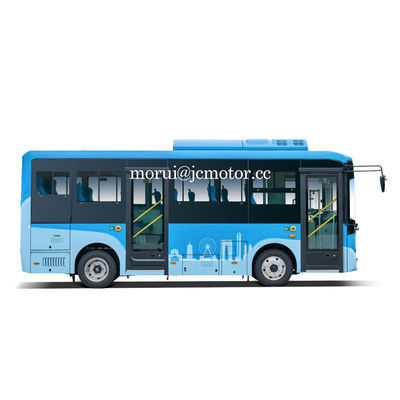 Προσαρμοσμένο 6.7m BEV Ηλεκτρικό λεωφορείο πόλης 10-28 θέσεις ZEV 300km αστική επιβατική μεταφορά