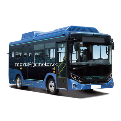 Προσαρμοσμένο 6.7m BEV Ηλεκτρικό λεωφορείο πόλης 10-28 θέσεις ZEV 300km αστική επιβατική μεταφορά
