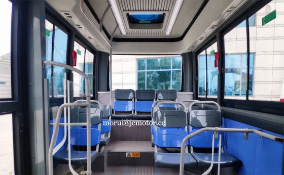 OEM 6m BEV Küçük Elektrikli Şehir Otobüsü Şehir Yolcu Taşımacılığı Tam Yük 200km