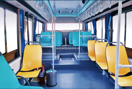 OEM 6.7m BEV Pequeños autobuses eléctricos de la ciudad Transporte urbano de pasajeros con carga completa 200km