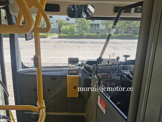 7.7m ZEV xe buýt công cộng điện đầy tải 200km lái tay phải xe buýt shuttle đẹp