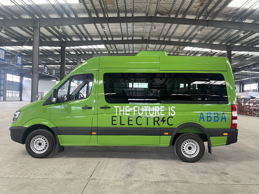 Özel Antigua ve Barbuda RHD Elektrikli Şehir Mini Otobüsü Sprinter Model 20 Koltuk 300km Menzilli Kilometre