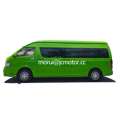 Op maat gemaakte Antigua en Barbuda RHD Electric City Mini Bus HIACE Model 18 zitplaatsen 300km bereik Kilometer