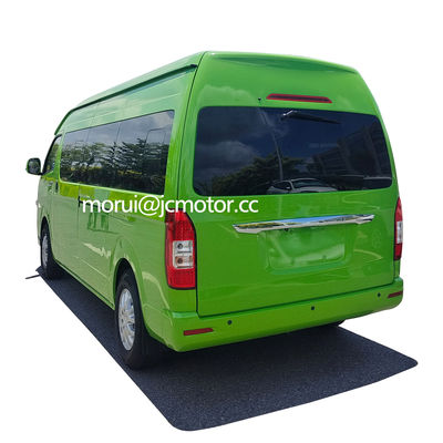 Op maat gemaakte Antigua en Barbuda RHD Electric City Mini Bus HIACE Model 18 zitplaatsen 300km bereik Kilometer