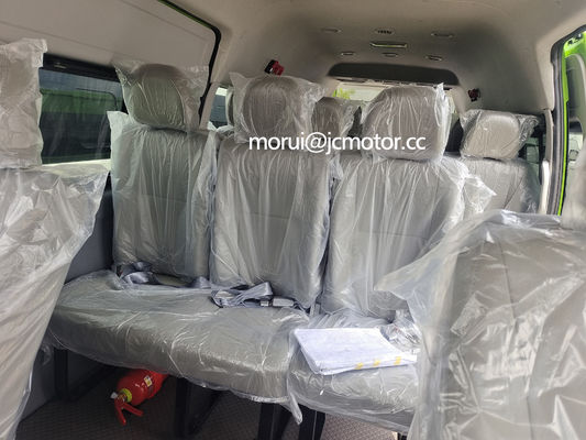 Op maat gemaakte Antigua en Barbuda RHD Electric City Mini Bus HIACE Model 18 zitplaatsen 300km bereik Kilometer