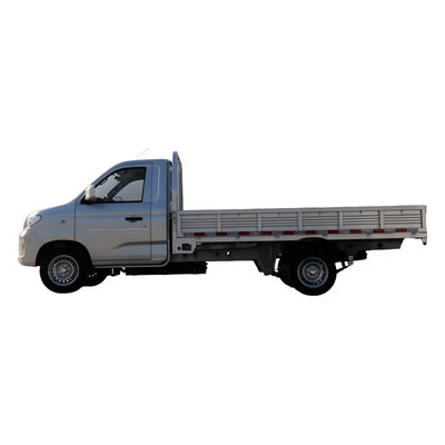 China 4x2 Truk Bak Datar Mini Listrik Energi Baru Beban 1,5 Ton Jangkauan Jarak Tempuh 200km