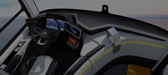 La ciudad eléctrica de CRRC transporta la configuración opcional de los asientos del kilometraje 30 del 12m los 500KM