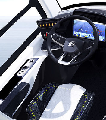 La ciudad eléctrica de CRRC transporta la configuración opcional de los asientos del kilometraje 30 del 12m los 500KM