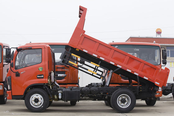 Direction 3.7m de gauche de moteur de l'euro 4 DONGFENG Tipper Truck YUCHAI