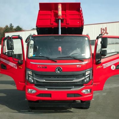 GVW 165HP Diesel Engine Truck Tipper 4x2 18 Ton Dump Truck Wheelbase 3550mm