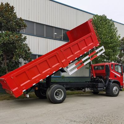 GVW 165HP Diesel Engine Truck Tipper 4x2 18 Ton Dump Truck Wheelbase 3550mm
