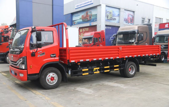 Cina GVW 18T Kolom Pelat Truk Kargo Ringan Mesin YUCHAI Mesin 140KW Tenaga Mesin