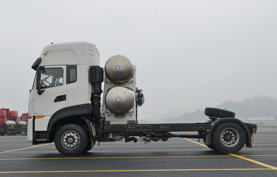 LNG CNG μεταφορών αγαθών μάζα έλξης μηχανών ρυμουλκών 500HP τρακτέρ 32,4 τόνος