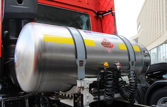 LNG 6x4 Hochleistungszugkraft-Masse 39,5 Ton Logistics Transport des traktor-LKW-470hp