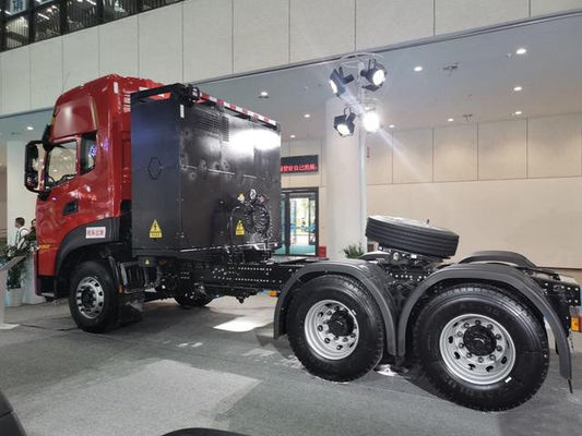 EV इलेक्ट्रिक ट्रैक्टर ट्रक माइलेज 320KM बैटरी क्षमता 282kwh