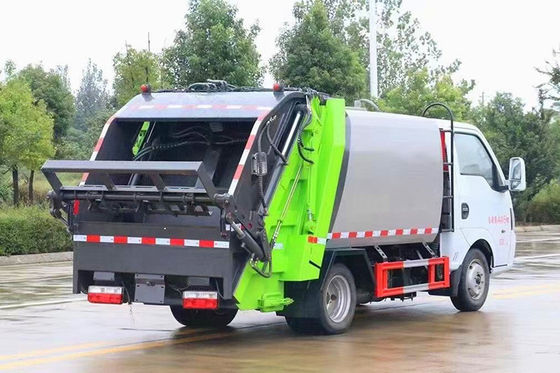 حمل و نقل زباله کامیون بهداشتی شهری دانگ فنگ 70 کیلو وات 95 اسب بخار آلایندگی یورو 6