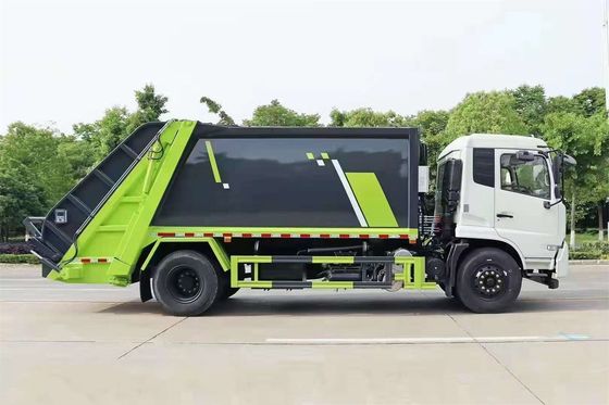 매체 찌꺼기 수집기 트럭 210 HP 14 Cbm 부하 용량 7500KG