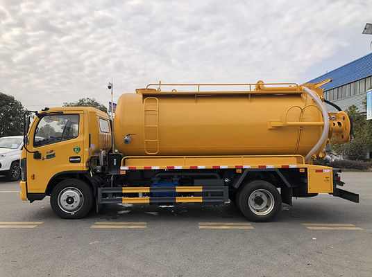 Dongfeng hút nước thải Xe tải vệ sinh đô thị 9.5 Cbm 4 tấn Trọng tải