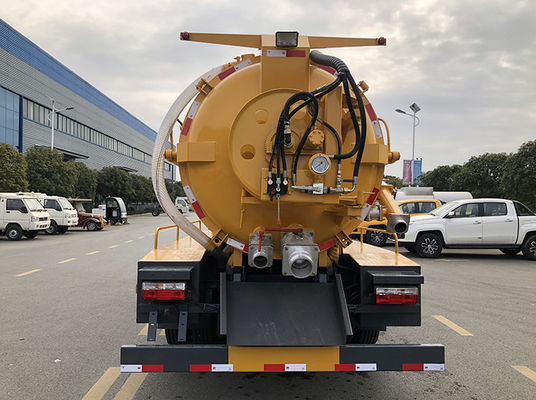 Dongfeng hút nước thải Xe tải vệ sinh đô thị 9.5 Cbm 4 tấn Trọng tải