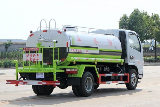 5 volume d'innaffiatura del camion 4x2 6M Single Row Loading della strada cubica del tester