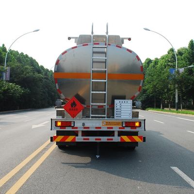 DONGFENG ডিজেল ইঞ্জিন কার ট্রান্সপোর্ট ট্রাক 8x4 27 cbm 400 HP GVW 32000KG