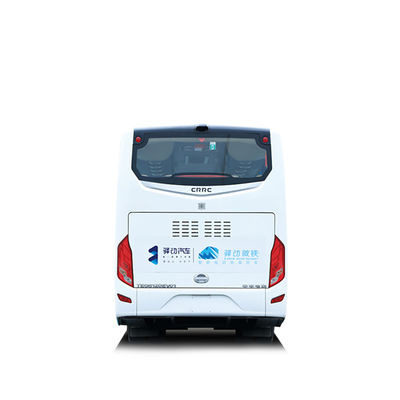 আরামদায়ক ট্যুরিস্ট ট্রাভেল কোচ বাস ইলেকট্রিক 256KM মাইলেজ লেদার সিট সহ