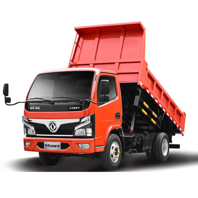 3.5m Cargo Small Tipper Truck Jarak sumbu roda 2800mm 5MT Transmisi 4x2 Dump Truck