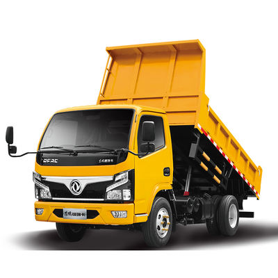 3.5m Cargo Small Tipper Truck Jarak sumbu roda 2800mm 5MT Transmisi 4x2 Dump Truck