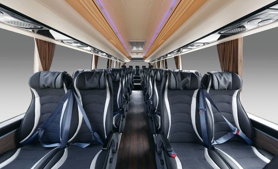 37 transmisión interna de lujo de la altura los 2m de Travel Diesel 270 HP del coche de Seater 6MT