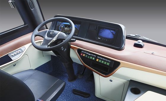 মিনি ইভি সিটি শাটল বাস 10 - 14 সিটার ইলেকট্রিক বাসের মাইলেজ 265 কিমি