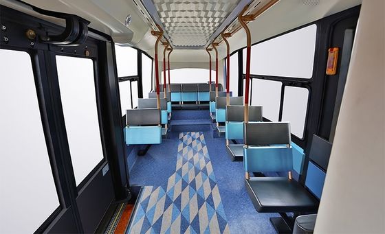 মিনি ইভি সিটি শাটল বাস 10 - 14 সিটার ইলেকট্রিক বাসের মাইলেজ 265 কিমি