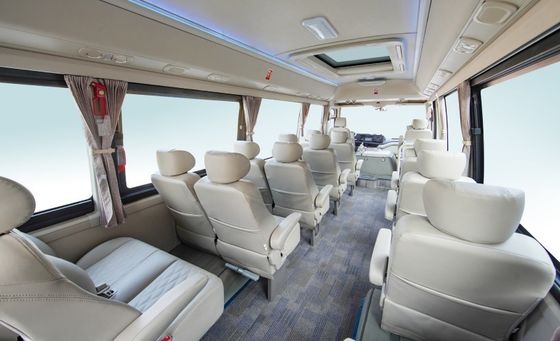 A pousa-copos luxuosa transporta o farol de couro do diodo emissor de luz do motor 150hp diesel dos assentos 7m