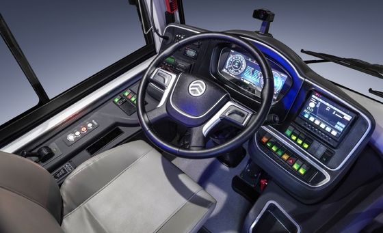 Distanza in miglia pubblica elettrica di lusso 317km dei sedili dei bus 27 di sicurezza stradale 69 km/ora