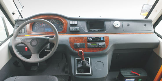 5m 10 - 19 যাত্রী ছাত্র শাটল বাস ডিজেল ইঞ্জিন 68hp 2900mm হুইলবেস