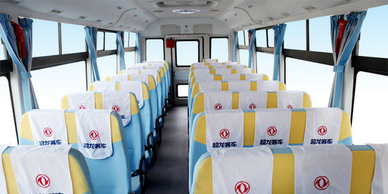 স্কুল 56 সিটার স্টুডেন্ট শাটল বাস 170hp 9R22.5 টায়ার 5MT ট্রান্সমিশন