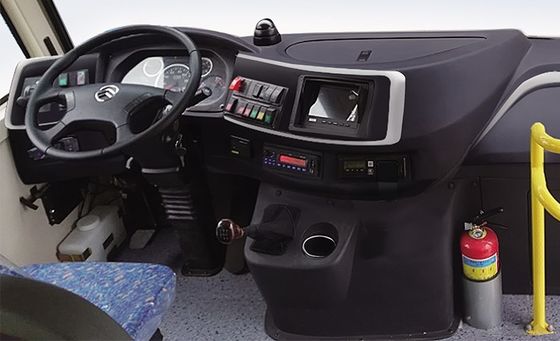 学生130hpの黄色いスクール バスの交通機関7m 24 - 41の座席ディーゼル機関