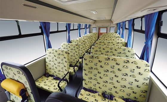 学生130hpの黄色いスクール バスの交通機関7m 24 - 41の座席ディーゼル機関