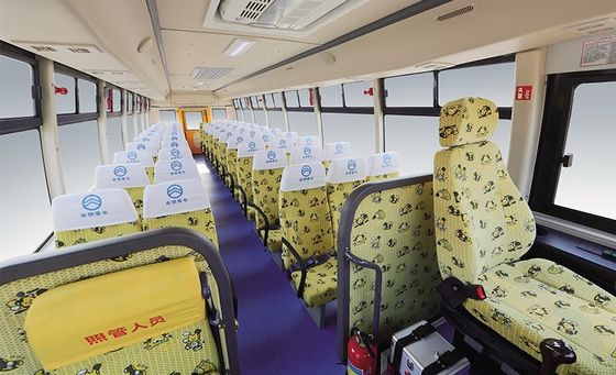 80km/h学校のディーゼル シャトル バス10m 24 - 56 Passager 185hp