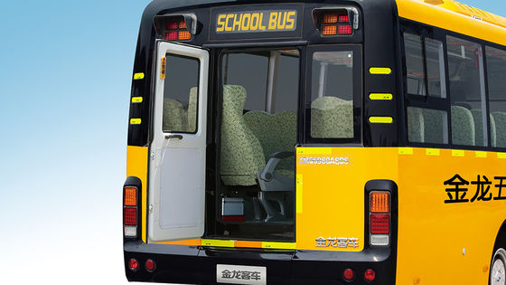 محرك ديزل مدرسة الطالب حافلة مكوكية 9.6 م 24-51 مقعد 165 حصان