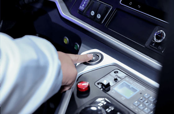 Línea pública eléctrica distancia entre ejes del tráfico urbano de 23 de Seater 10m de los autobuses de 5750m m